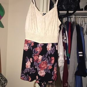 Floral romper